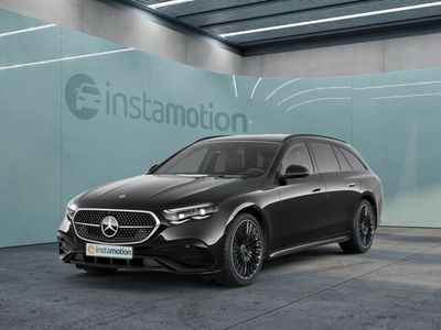 Schwarz Gebraucht 2023 Mercedes E220 AMG Kombi | 64.184 €