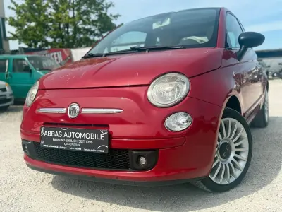 Usata Fiat 500 Lounge 75 CV (55 kW) 2010 Rosso Utilitaria