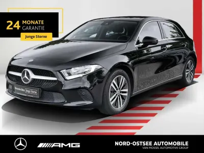 Gebraucht Mercedes A250 Progressive 160 PS (117 kW) 2021 Unilack nachtschwarz Limousine