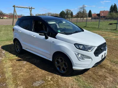 Gebraucht Ford Ecosport ST-Line 125 PS (91 kW) 2018 Weiß SUV