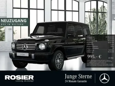 Gebraucht Mercedes G580 Exclusive 432 kW (588 PS) 2025 Schwarz / obsidianschwarz SUV