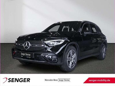 Gebraucht Mercedes GLC220 AMG line 197 PS (144 kW) 2023 Unilack schwarz SUV