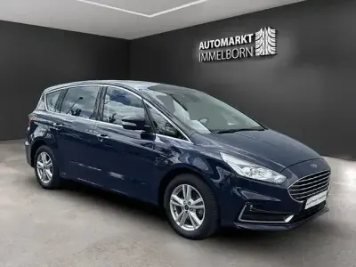 Gebraucht Ford S-MAX Titanium 150 PS (110 kW) 2022 Blau Van / Kleinbus