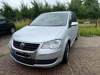 Gebraucht VW Touran Trendline 105 PS (77 kW) 2007 Silber Van / Kleinbus