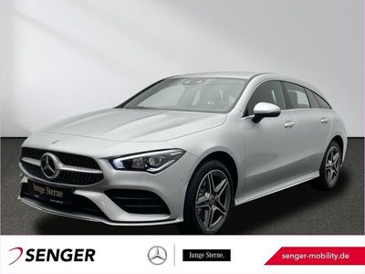 gebraucht Mercedes CLA250e Shooting Brake AMG Line Rückfahrkamera LED AHK