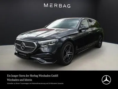 Gebraucht Mercedes E300 AMG Line Premium Plus 313 PS (230 kW) 2024 Schwarz Kombi