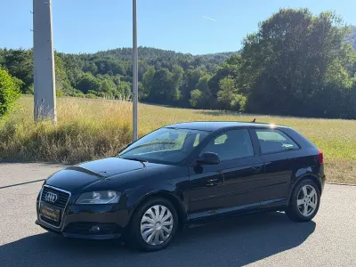 Gebraucht Audi A3 Ambition 105 PS (77 kW) 2009 Schwarz Kleinwagen