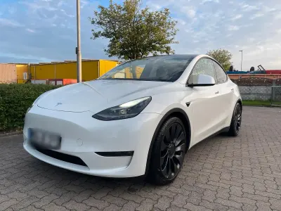 Gebraucht Tesla Model Y Performance 392 kW (534 PS) 2022 Weiß SUV