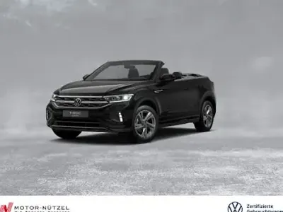 Gebraucht VW T-Roc Cabriolet R-line 150 PS (110 kW) 2025 Schwarz Cabrio