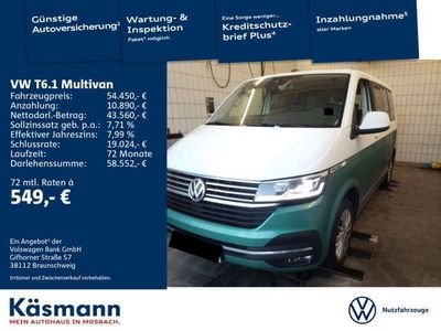 gebraucht VW Multivan T6.1Comfortline T6.1Gen. Six 2.0TDI AHK KAM STDHZ NAV