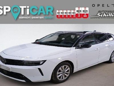 Gebraucht Opel Astra Elegance 131 PS (96 kW) 2023 Arktis weiß / schwarz Kombi