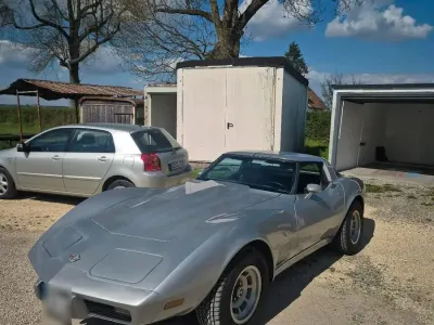 Gebraucht Corvette C3 185 PS (136 kW) 1978 Grau Coupé