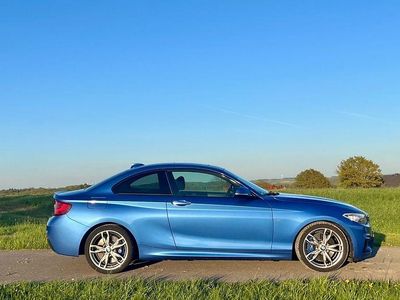 Second-hand BMW 220 Performance 184 CP (135 kW) 2014 Albastru Coupe