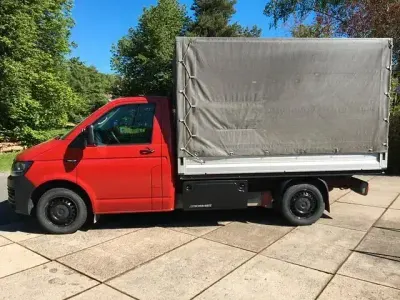 Gebraucht VW T6 84 PS (61 kW) 2016 Rot Van