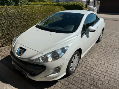 Gebraucht Peugeot 308 CC 140 PS (102 kW) 2009 Weiß Cabrio
