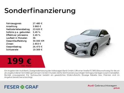 Używany Audi A3 Ambiente 116 KM (85 kW) 2024 Biały Sedan/Limuzyna