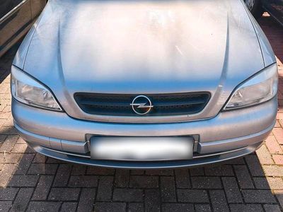 Gebraucht Opel Astra 2001 Silber Limousine