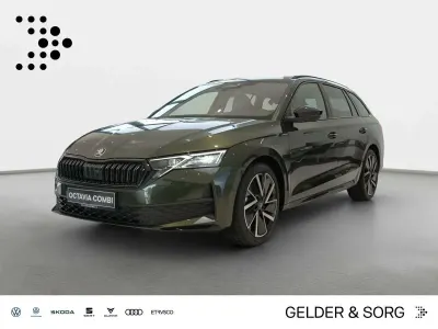 Neu Skoda Octavia SportLine 150 PS (110 kW) 2026 Khakigrün metallic Kombi