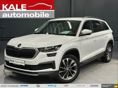 Gebraucht Skoda Kodiaq Tour 150 PS (110 kW) 2022 Moonweiss metallic SUV