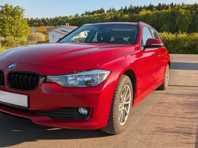 Usata BMW 318 143 CV (105 kW) 2013 Rosso Station wagon
