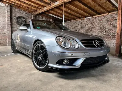 Gebraucht Mercedes CLK350 AMG 272 PS (200 kW) 2009 Grau Cabrio