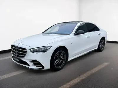Gebraucht Mercedes S580 AMG 510 PS (375 kW) 2025 Manufaktur lack manufaktur opalithweiß bright Limousine