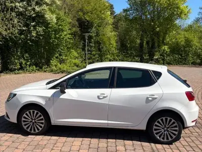 Brugt Seat Ibiza CONNECT 75 HK (55 kW) 2016 Hvid Hatchback