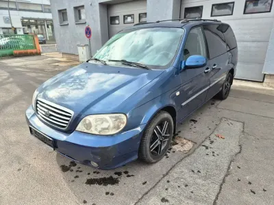Brugt Kia Carnival EX 150 HK (110 kW) 2004 Blå MPV