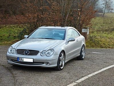 Silber Gebraucht 2002 Mercedes CLK500 Avantgarde Coupé | 12.000 € (Teuer)