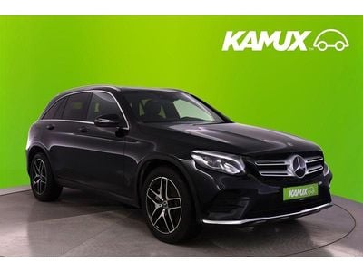 Obsidianschwarz Gebraucht 2019 Mercedes GLC250 AMG line SUV | 29.390 € (Fairer Preis)
