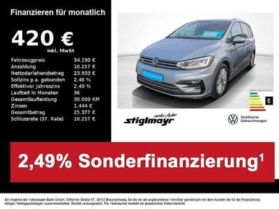 Oyster silver metallic Gebraucht 2025 VW Touran R-line Van / Kleinbus | 34.190 € (Guter Preis)
