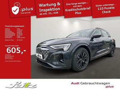 Gebraucht Audi Q8 e-tron Advanced Plus 300 kW (408 PS) 2024 Grau SUV
