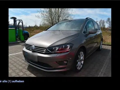 Gebraucht VW Golf Sportsvan Highline 150 PS (110 kW) 2015 Grau Van / Kleinbus