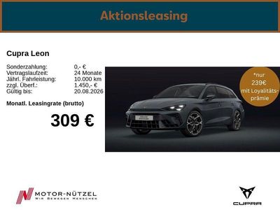 Blau Neu 2026 Cupra Leon VZ | 44.190 € (Fairer Preis)