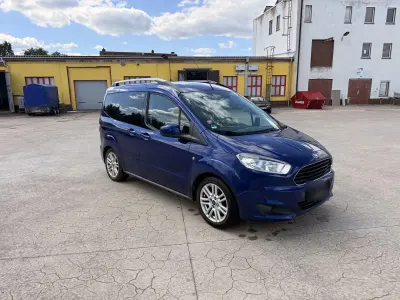 Gebraucht Ford Tourneo Courier Ambiente 101 PS (74 kW) 2016 Blau Van / Kleinbus