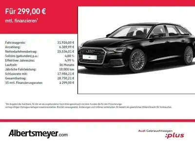 Usata Audi A6 Design 204 CV (150 kW) 2022 Nero Station wagon