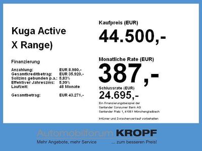 Weiß Neu 2026 Ford Kuga Active X SUV | 44.500 € (Etwas zu teuer)