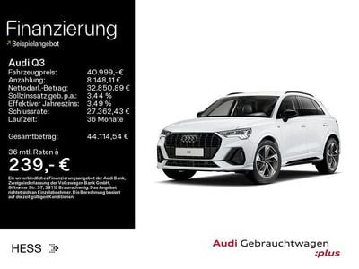 Weiß Gebraucht 2025 Audi Q3 S-Line SUV | 40.999 € (Fairer Preis)