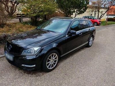 Usata Mercedes C250 Avantgarde 204 CV (150 kW) 2012 Nero Station wagon