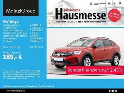 Gebraucht VW Taigo Goal 116 PS (85 kW) 2025 Kings red metallic (metallic) SUV
