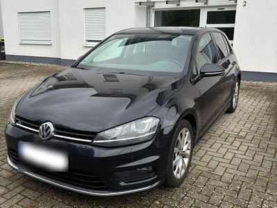 Brugt VW Golf VII Highline 125 HK (91 kW) 2014 Sort Sedan