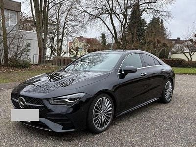 Schwarz Gebraucht 2024 Mercedes CLA200 AMG line Coupé | 33.000 € (Guter Preis)