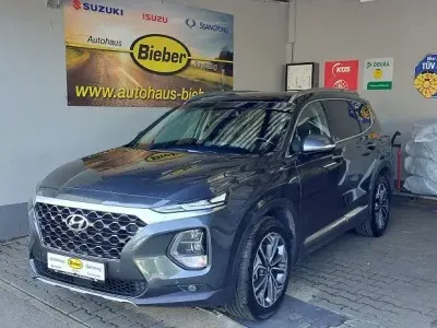 Gebraucht Hyundai Santa Fe Premium 200 PS (147 kW) 2019 Grau SUV
