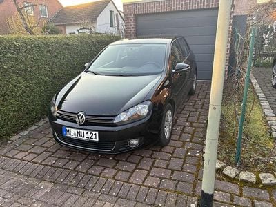 Gebraucht VW Golf VI Highline 122 PS (89 kW) 2010 Schwarz Kleinwagen