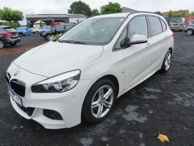 Gebraucht BMW 218 Active Tourer Advantage 136 PS (100 kW) 2015 Weiß Van / Kleinbus