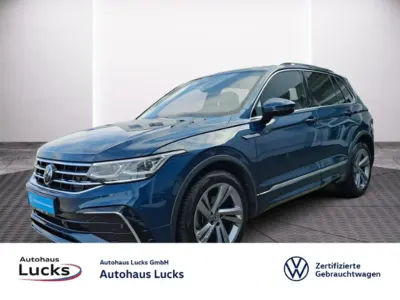 Gebraucht VW Tiguan R-line 150 PS (110 kW) 2022 Blau SUV