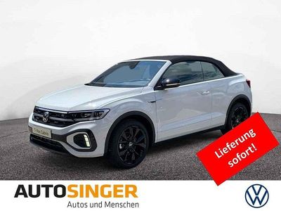 Gebraucht VW T-Roc Cabriolet R-line 150 PS (110 kW) 2025 Weiß Cabrio