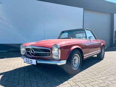 Usata Mercedes SL280 170 CV (125 kW) 1971 Rosso Cabrio