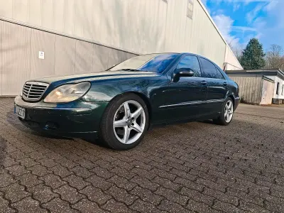 Gebraucht Mercedes S500 306 PS (225 kW) 1999 Grün Limousine
