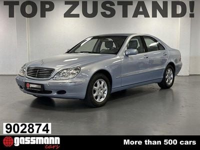 Gebraucht Mercedes S500 306 PS (225 kW) 2001 Blau/silber Limousine